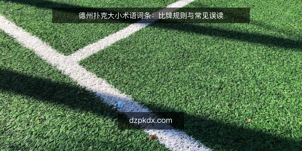 德州扑克大小术语词条：比牌规则与常见误读 — 牌型大小：从混乱到清晰的起点 配图